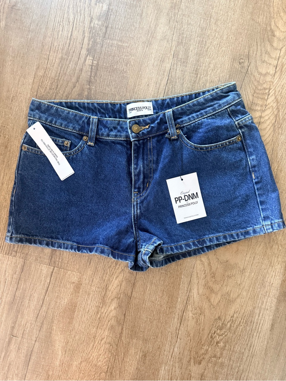 Princess Polly Dreamful Low Rise Mini Shorts